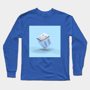 cube surrealism Long Sleeve T-Shirt